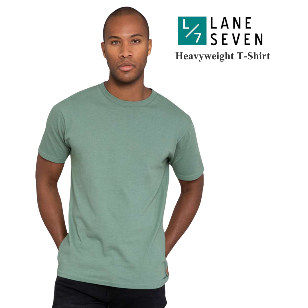 Lane Seven Unisex Fit Heavyweight Soft Cotton T-Shirt