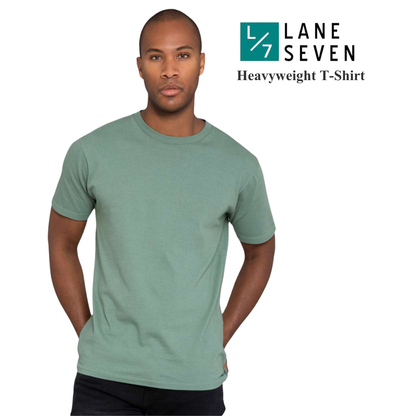 Lane Seven Unisex Fit Heavyweight Soft Cotton T-Shirt