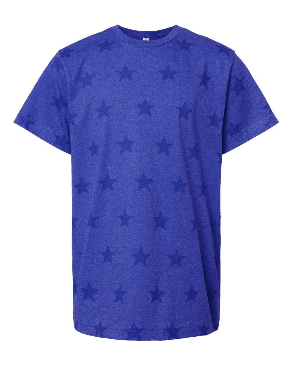 Youth Casual Star Tee | Soft Feel & All-Day Comfort
