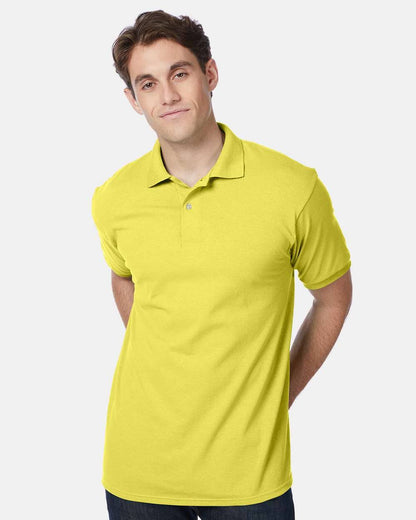 Hanes EcoSmart Polo Shirt | Cotton-Poly Jersey | Classic Fit
