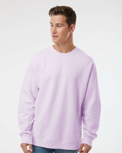 Independent Trading Co Unisex Midweight Crewneck Sweatshirt