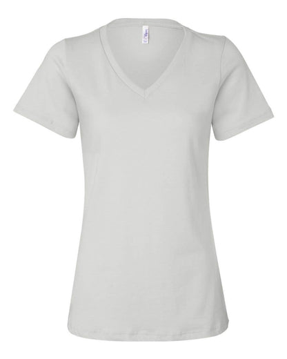 BELLA + CANVAS Women’s Relaxed V-Neck Tee – Lightweight Tee