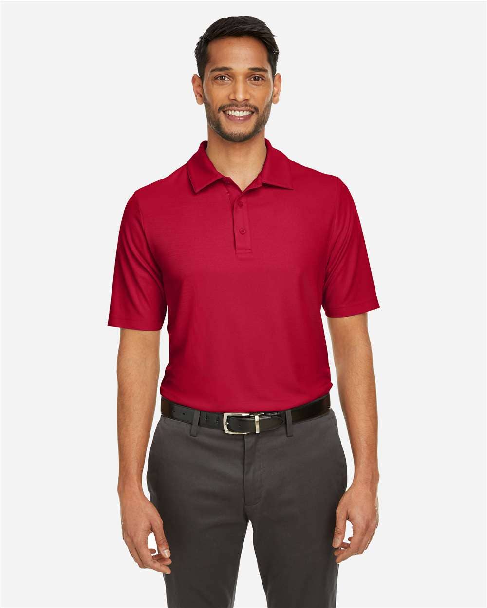 Men's Performance Pique Polo for Work Uniforms & Teams