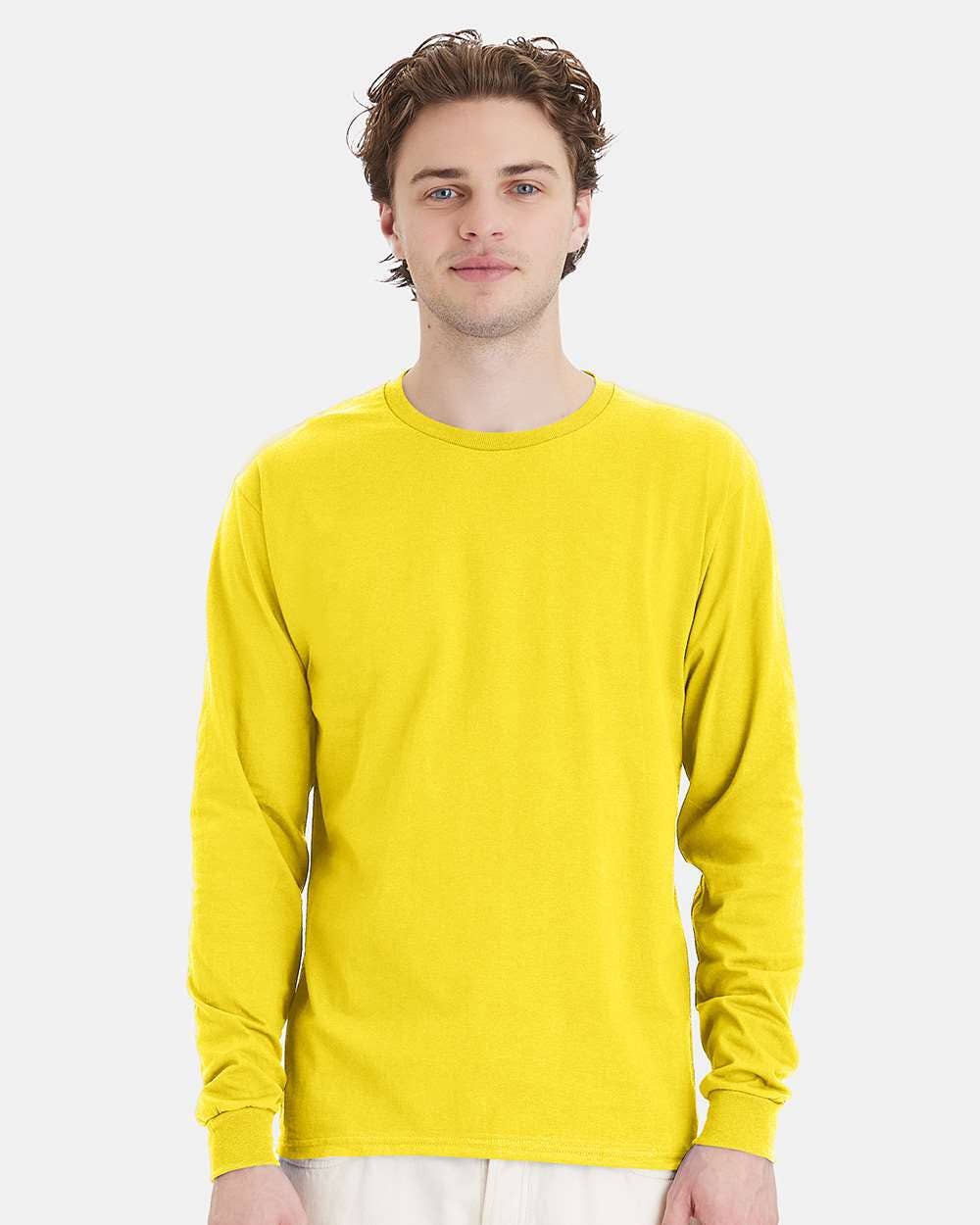 Long Sleeve Top | 100% Cotton Essential Comfort Tee
