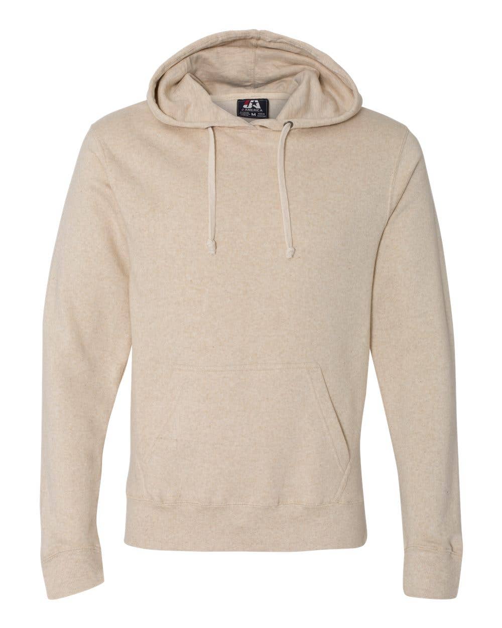 Men’s J. America Relaxed Fit Soft Triblend Fleece Hoodie