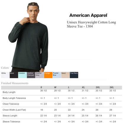 American Apparel Long Sleeve | Heavyweight Comfort