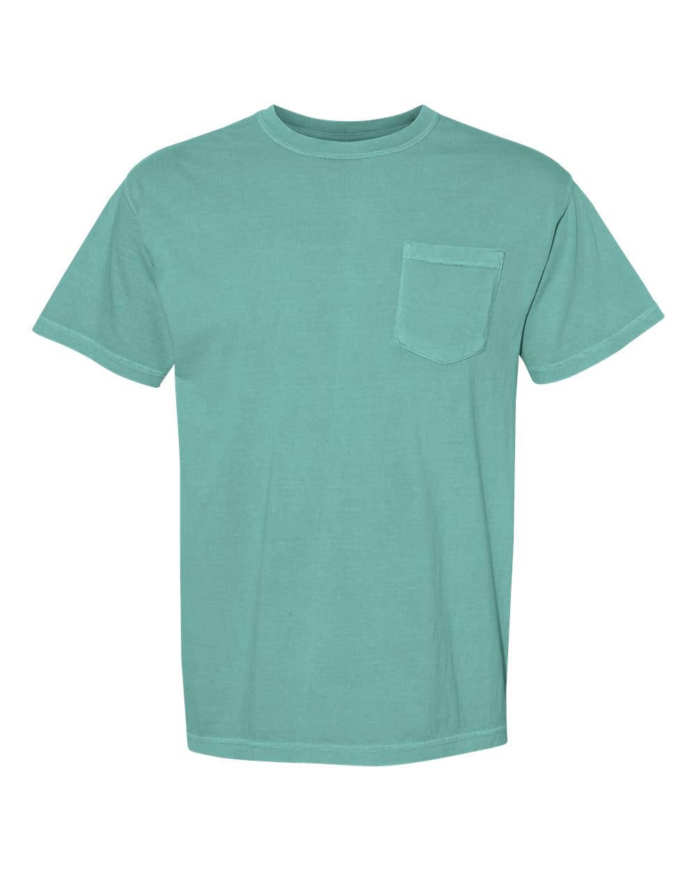 Comfort Colors Heavyweight Pocket 100% ring-spun cotton Tee