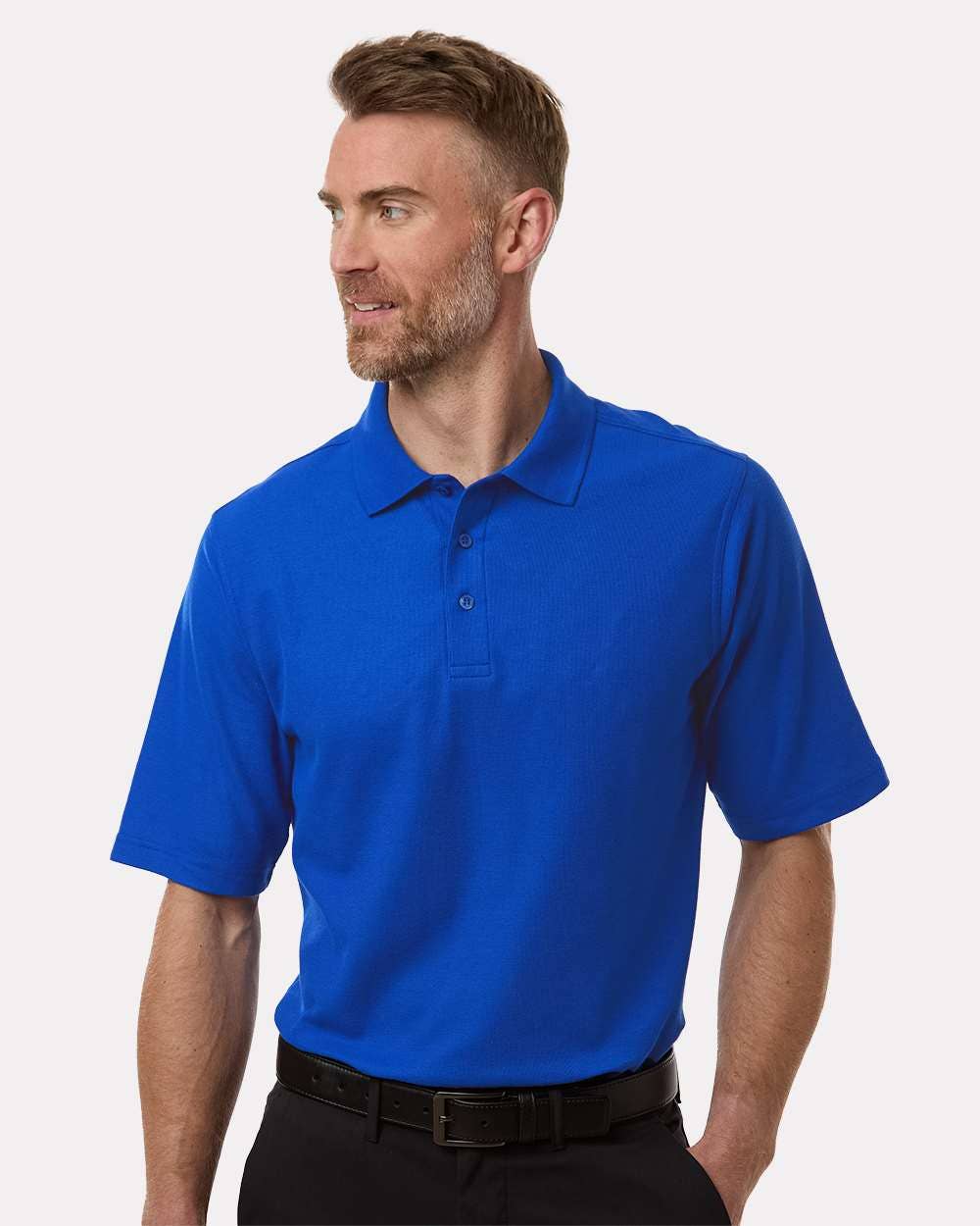 Men’s Classic Pique Polo Shirt Lightweight Comfortable S-6XL