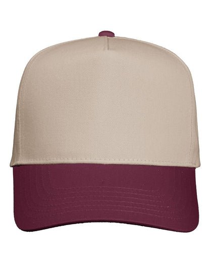 Valucap Adjustable Five-Panel Cap Clean & Comfortable Style