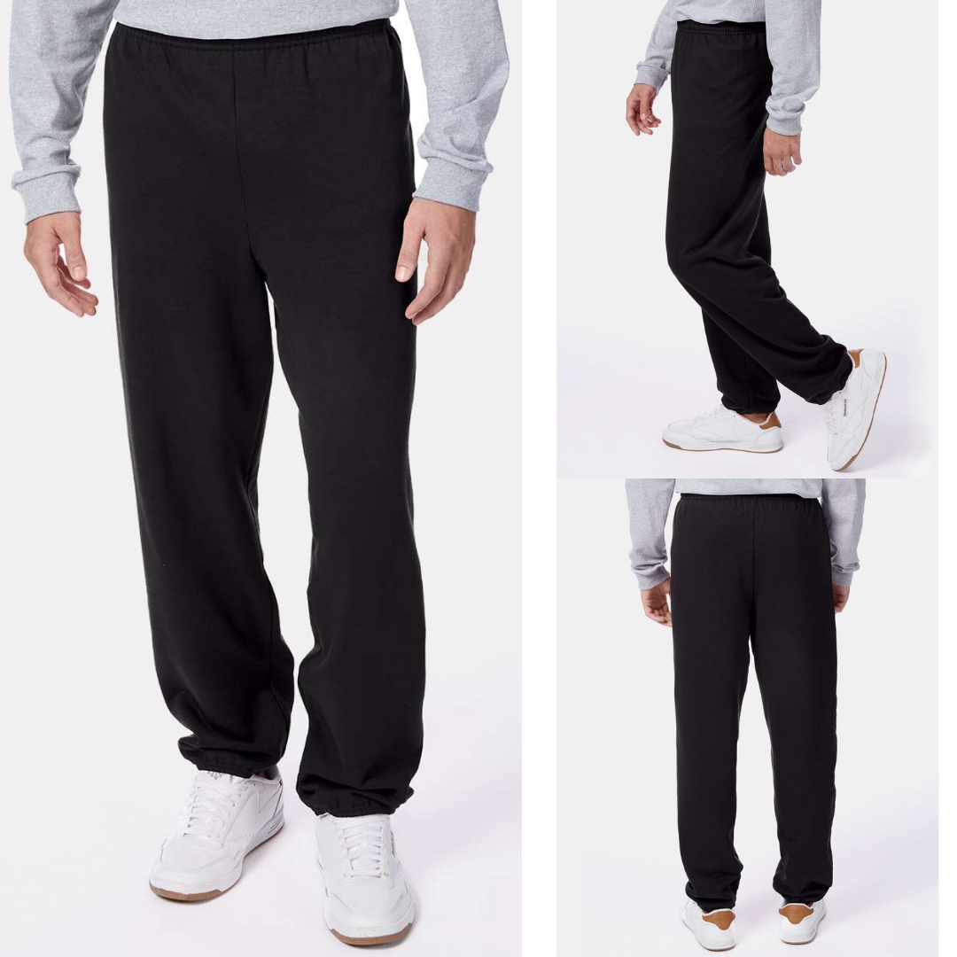 Hanes EcoSmart Unisex Fleece Sweatpants Classic Relaxed Fit