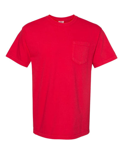 Comfort Colors Heavyweight Pocket 100% ring-spun cotton Tee
