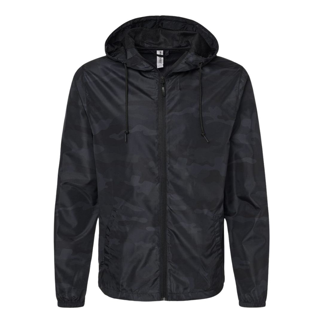 Men’s Lightweight Windbreaker Jacket – Wholesale Full Zip