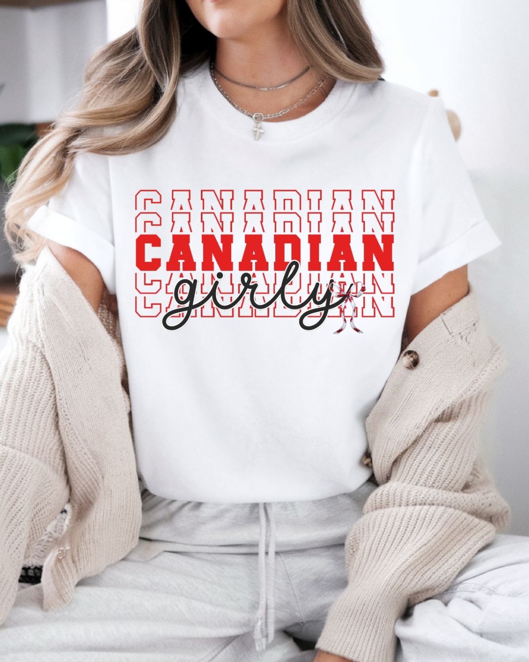 🎀 Canadian & Cute T-Shirt 🇨🇦✨