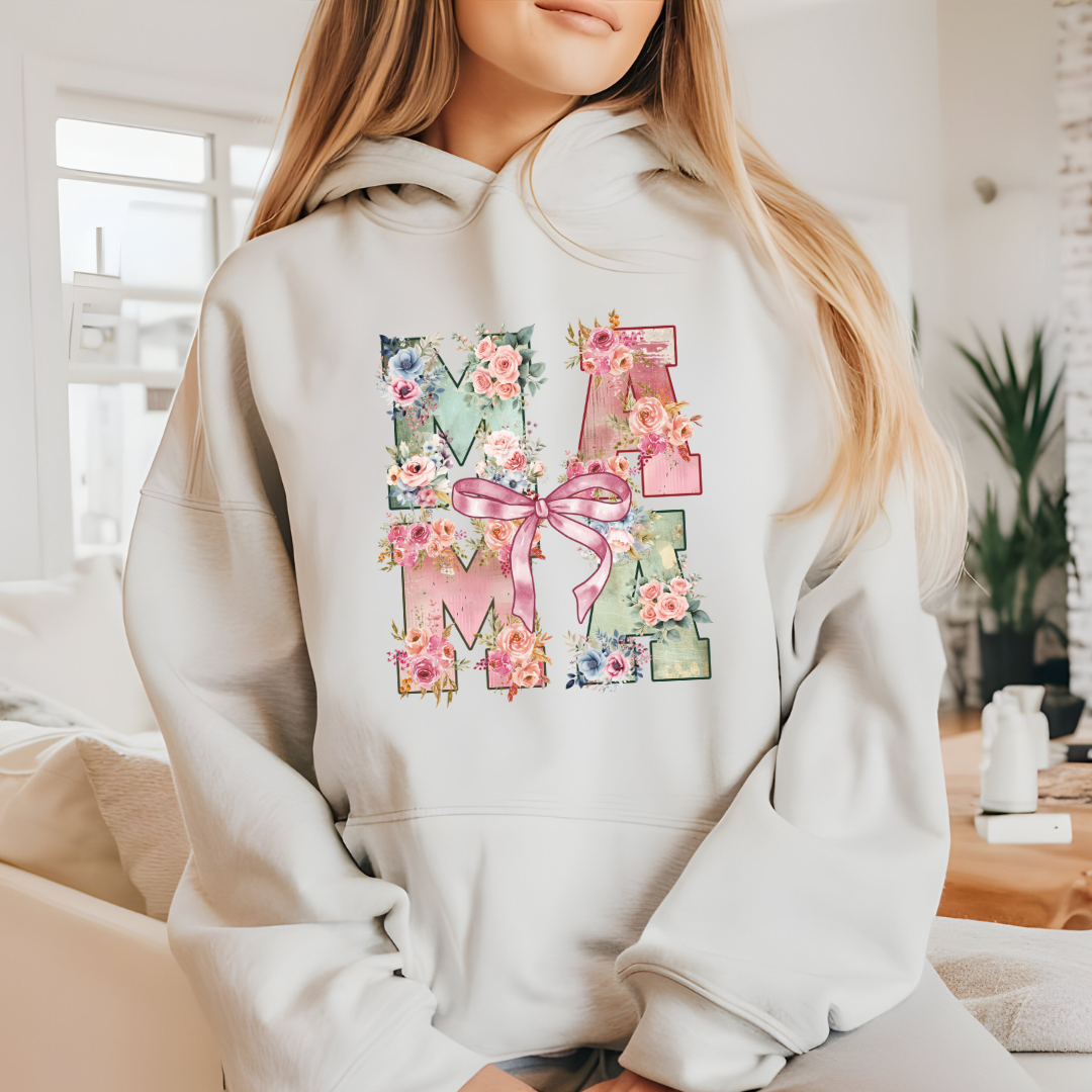 🌸 Floral MAMA Shirt