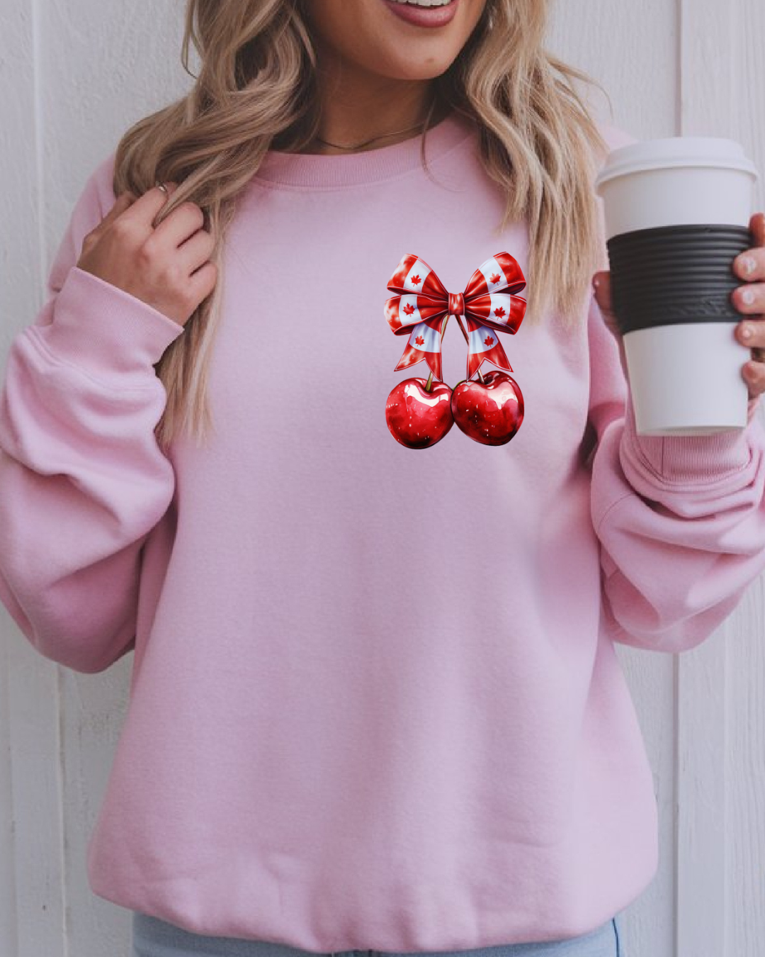 🇨🇦 Canadian Pride Bow Sweatshirt