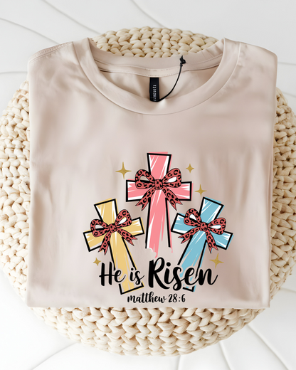 ✝️ He Is Risen T-Shirt