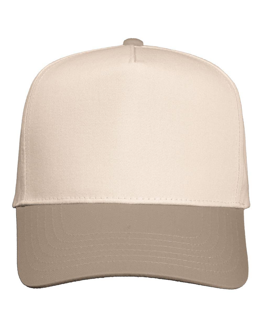 Valucap Adjustable Five-Panel Cap Clean & Comfortable Style