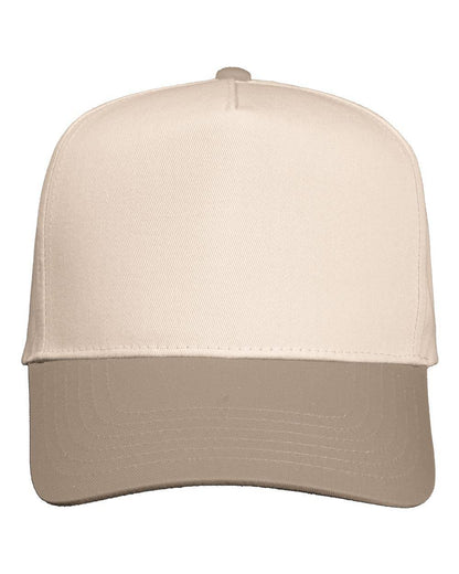 Valucap Adjustable Five-Panel Cap Clean & Comfortable Style