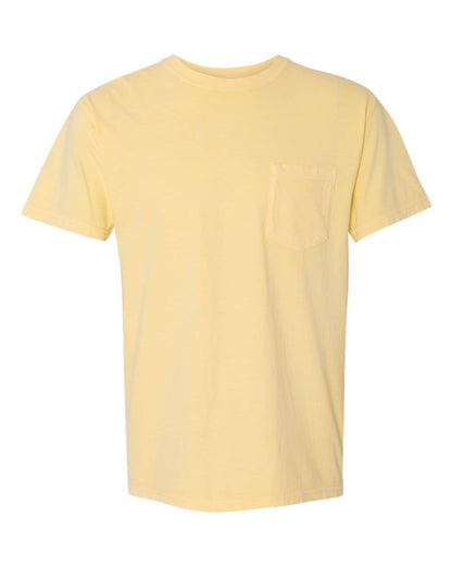 Comfort Colors Heavyweight Pocket 100% ring-spun cotton Tee
