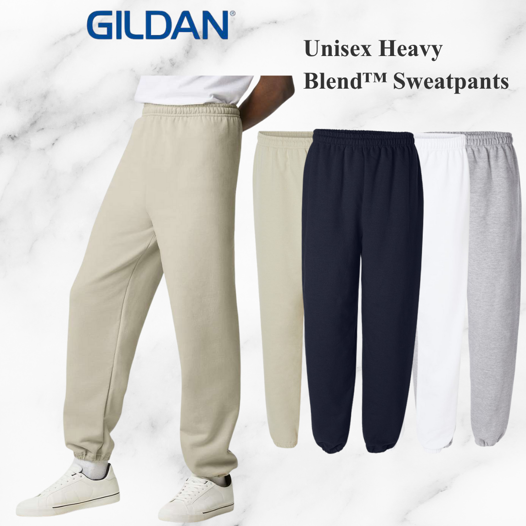 Unisex Heavy Blend Sweatpants – Soft Fleece Everyday Comfort