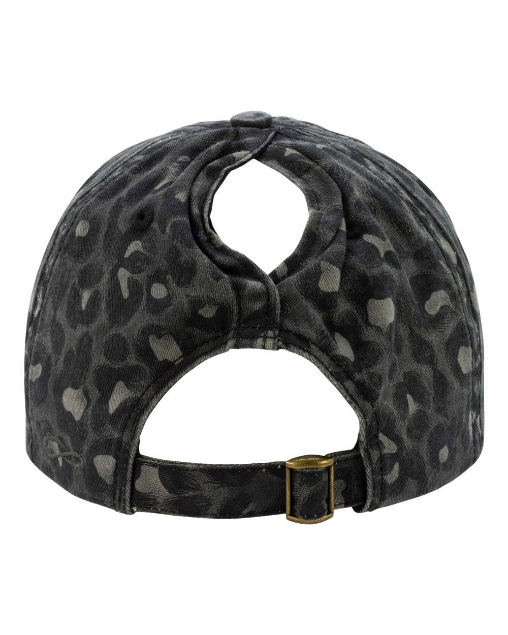 Women’s Vintage-Style Washed Print Baseball Cap | Adjustable