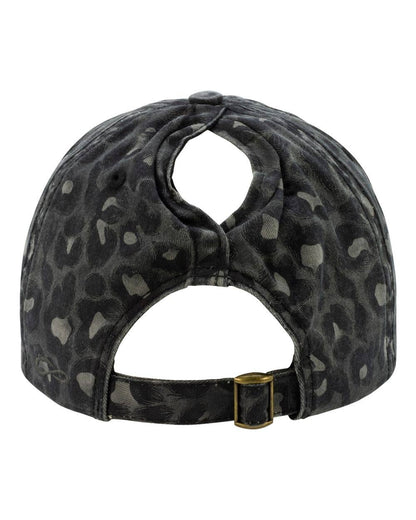 Women’s Vintage-Style Washed Print Baseball Cap | Adjustable