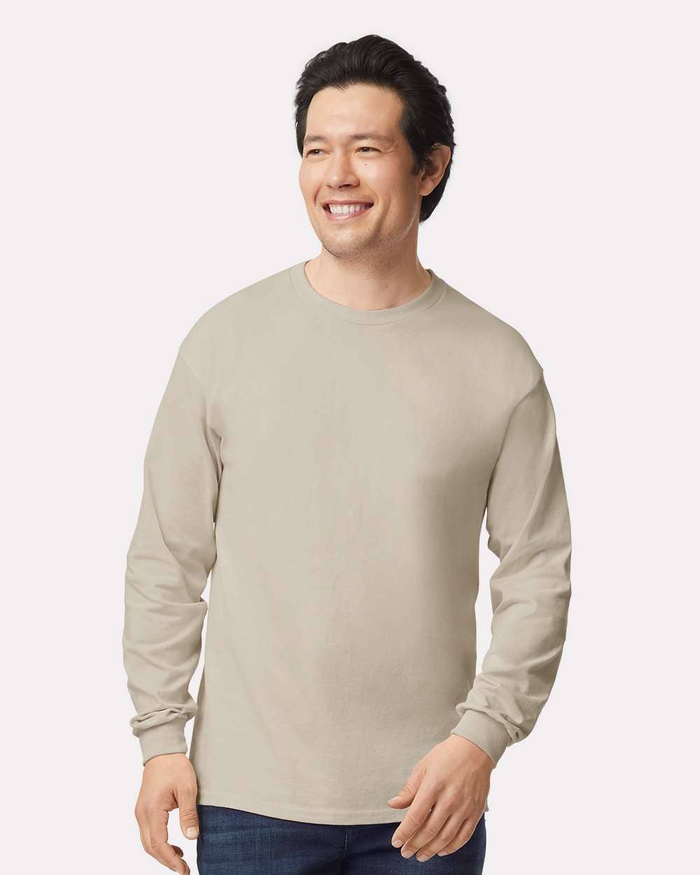 Ultra Cotton Long Sleeve Shirt Classic Fit Heavyweight