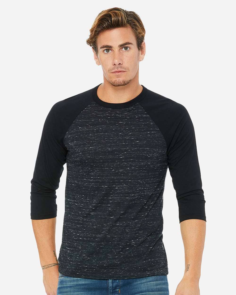 Unisex 3/4 Sleeve Baseball Tee | Premium Soft Long Sleeve