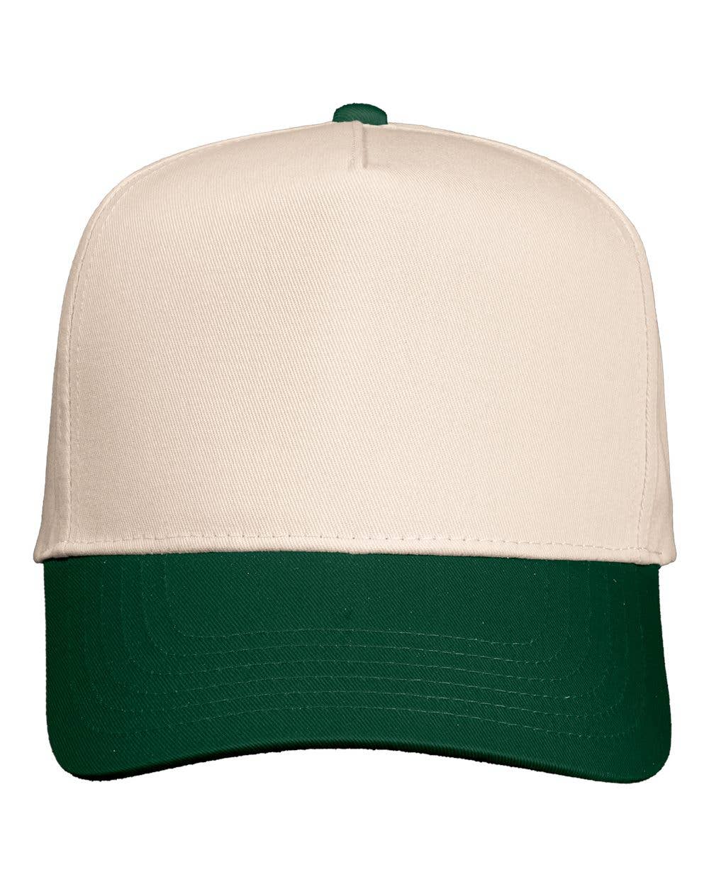 Valucap Adjustable Five-Panel Cap Clean & Comfortable Style