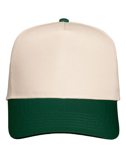 Valucap Adjustable Five-Panel Cap Clean & Comfortable Style