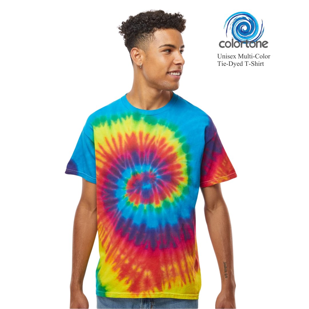 Unisex Tie-Dyed T-Shirt | Colortone | Heavyweight Cotton