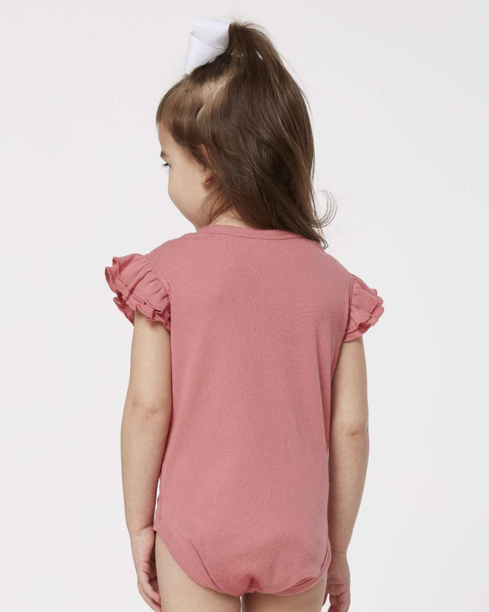 Infant Flutter Sleeve Cotton Bodysuit – Soft Baby One-Piece