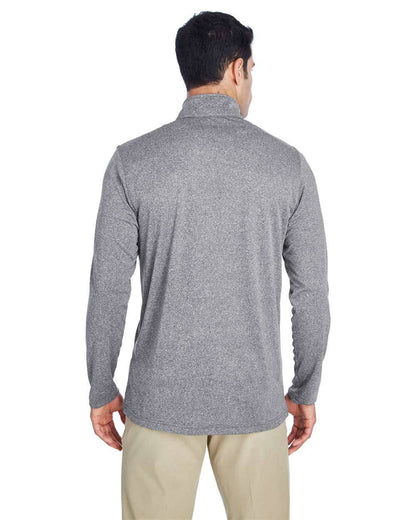 Men’s Heathered Performance Quarter-Zip Pullover | UltraClub
