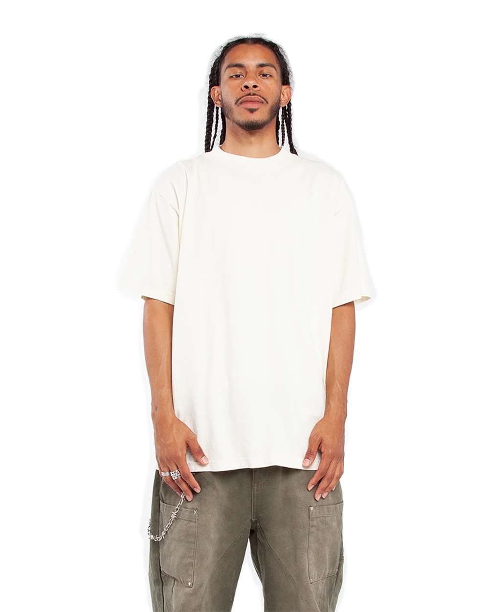 Premium Pigment-Dyed T-Shirt – Heavy Cotton Oversized Fit
