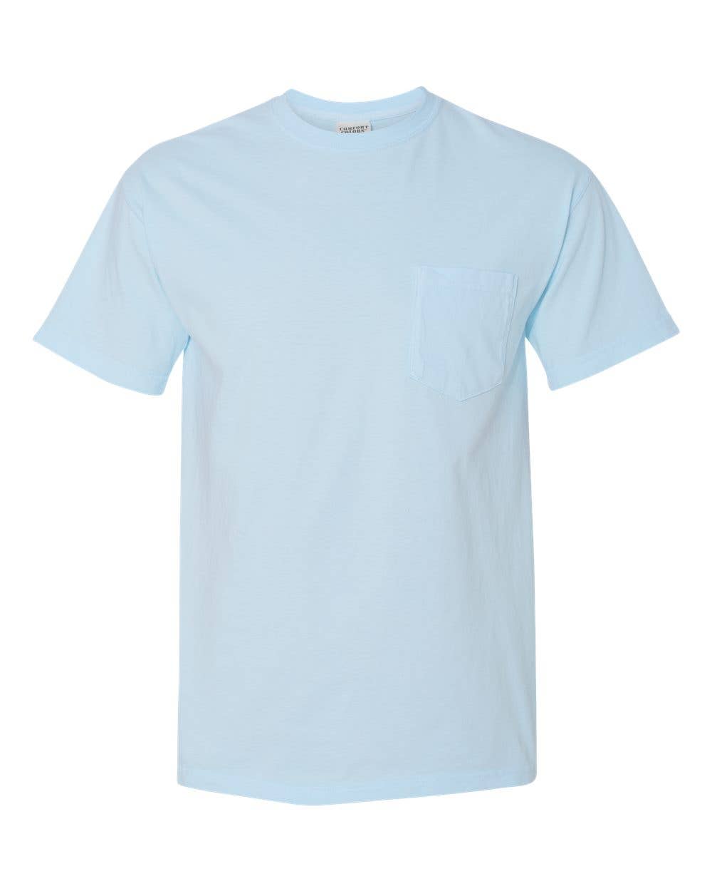 Comfort Colors Heavyweight Pocket 100% ring-spun cotton Tee