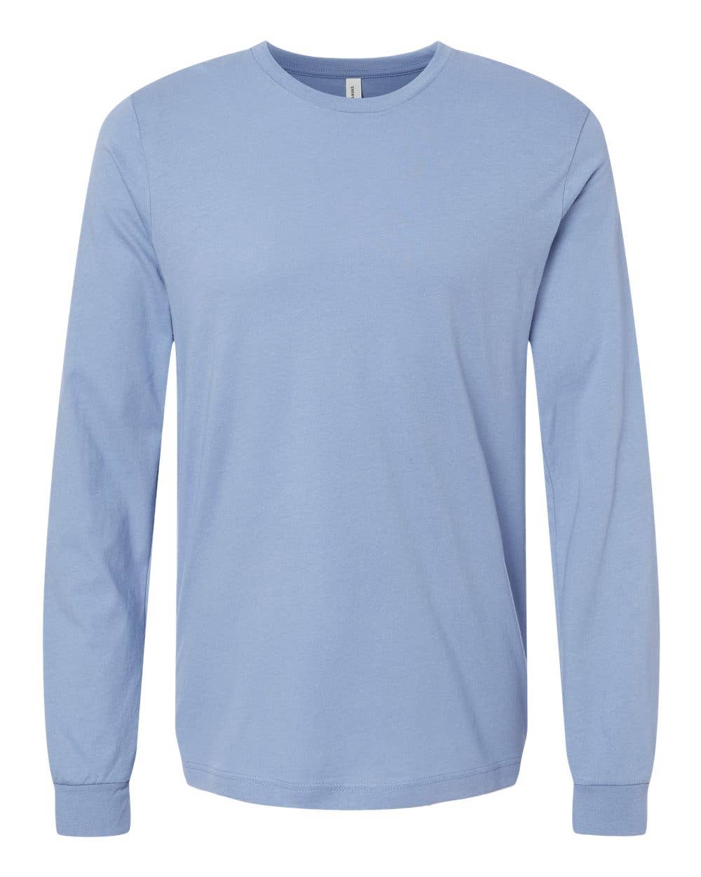 Unisex Soft Cotton Long Sleeve Tee | Bella + Canvas