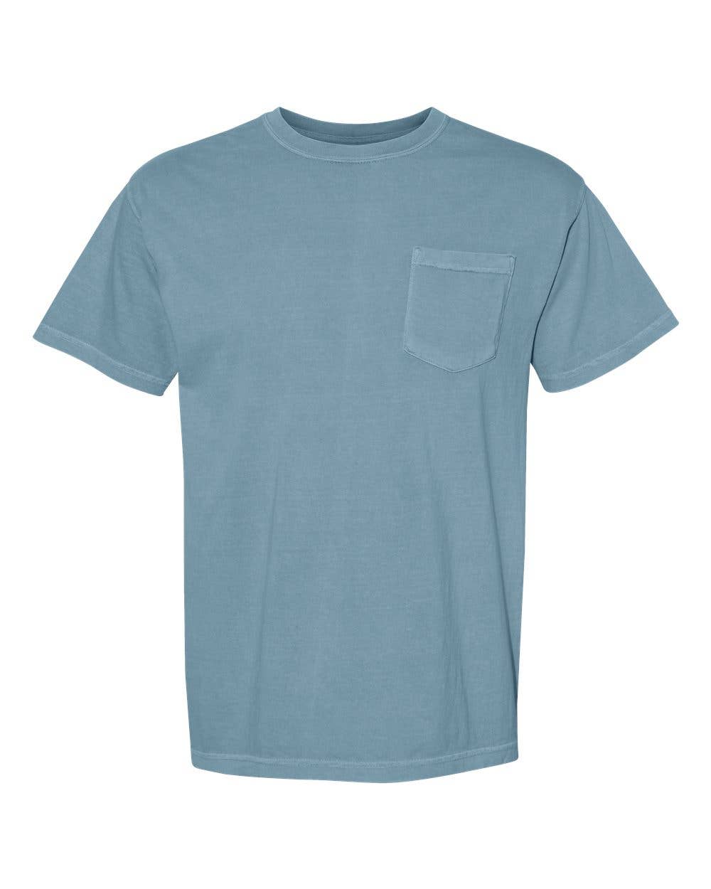 Comfort Colors Heavyweight Pocket 100% ring-spun cotton Tee