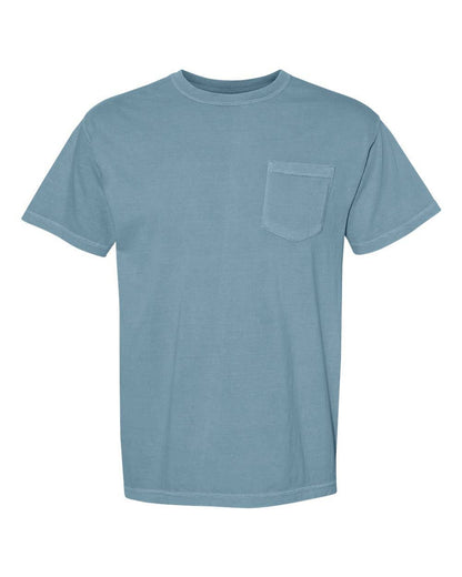 Comfort Colors Heavyweight Pocket 100% ring-spun cotton Tee