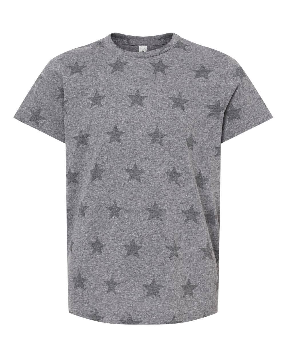 Youth Casual Star Tee | Soft Feel & All-Day Comfort