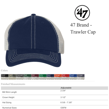 Classic Mesh Back Vintage Cap 4710 | Adjustable Everyday Hat