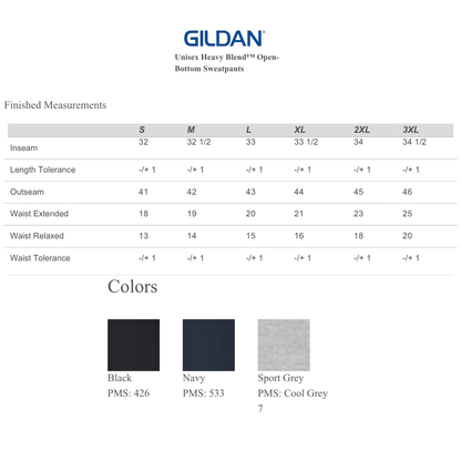Unisex Fleece Sweatpants Classic Fit Open Leg Wholesale
