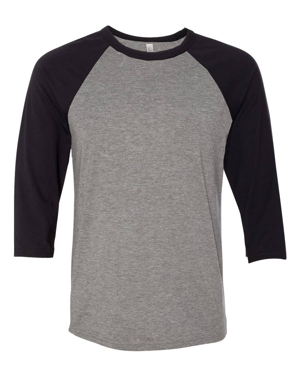 BELLA + CANVAS Unisex 3/4 Sleeve Baseball Tee – Lightweight