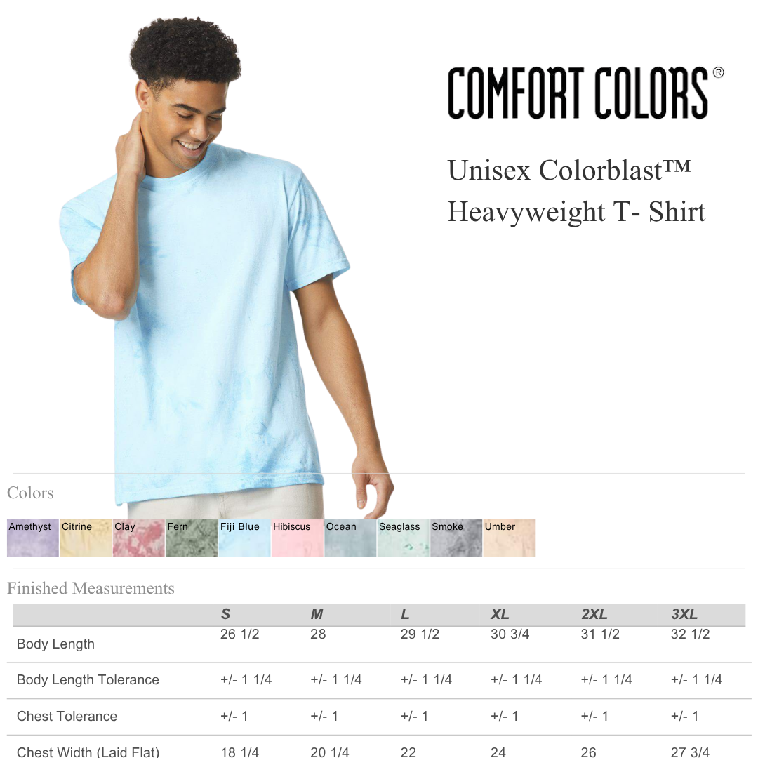 Comfort Colors Colorblast T-Shirt | Premium Heavyweight