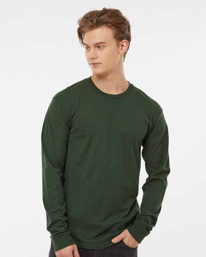 Long Sleeve Top | Heavyweight Cotton Jersey Tee