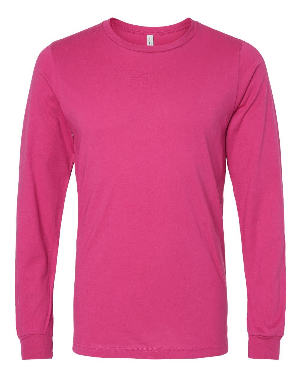 Unisex Soft Cotton Long Sleeve Tee | Bella + Canvas