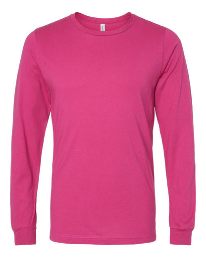 Unisex Soft Cotton Long Sleeve Tee | Bella + Canvas