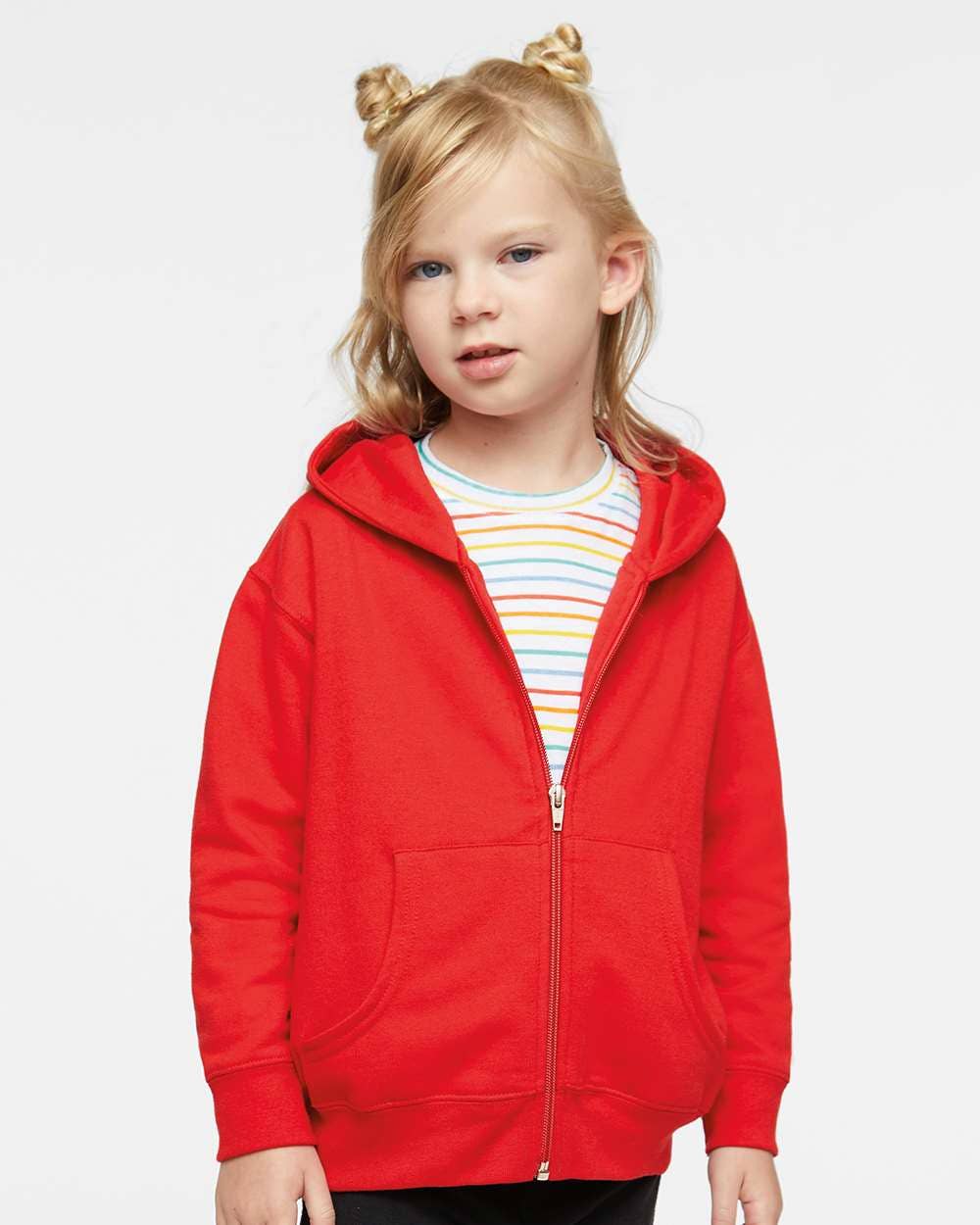 Kids Full-Zip Fleece Hoodie – Soft Cozy Everyday Sweatshirt