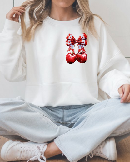 🇨🇦 Canadian Pride Bow Sweatshirt
