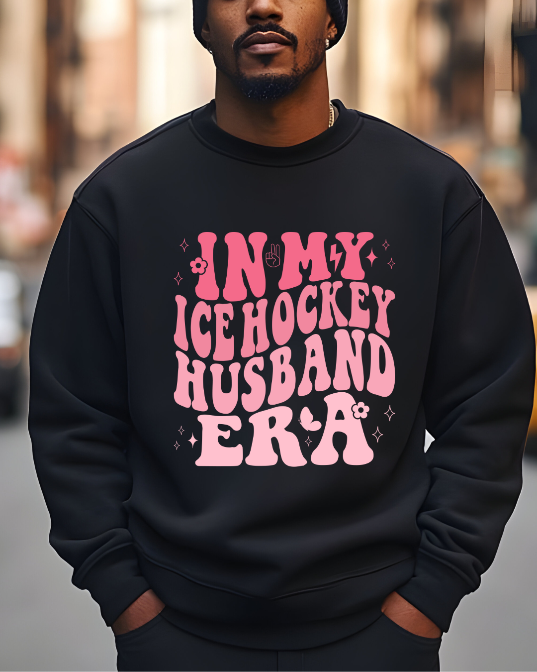 🏒 Hockey Couple Sweatshirt