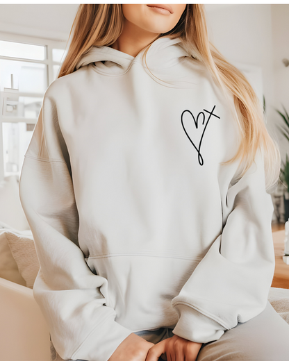 Jesus Has My Back Hoodie